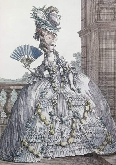 Woman wearing a stylish dress with her hair 